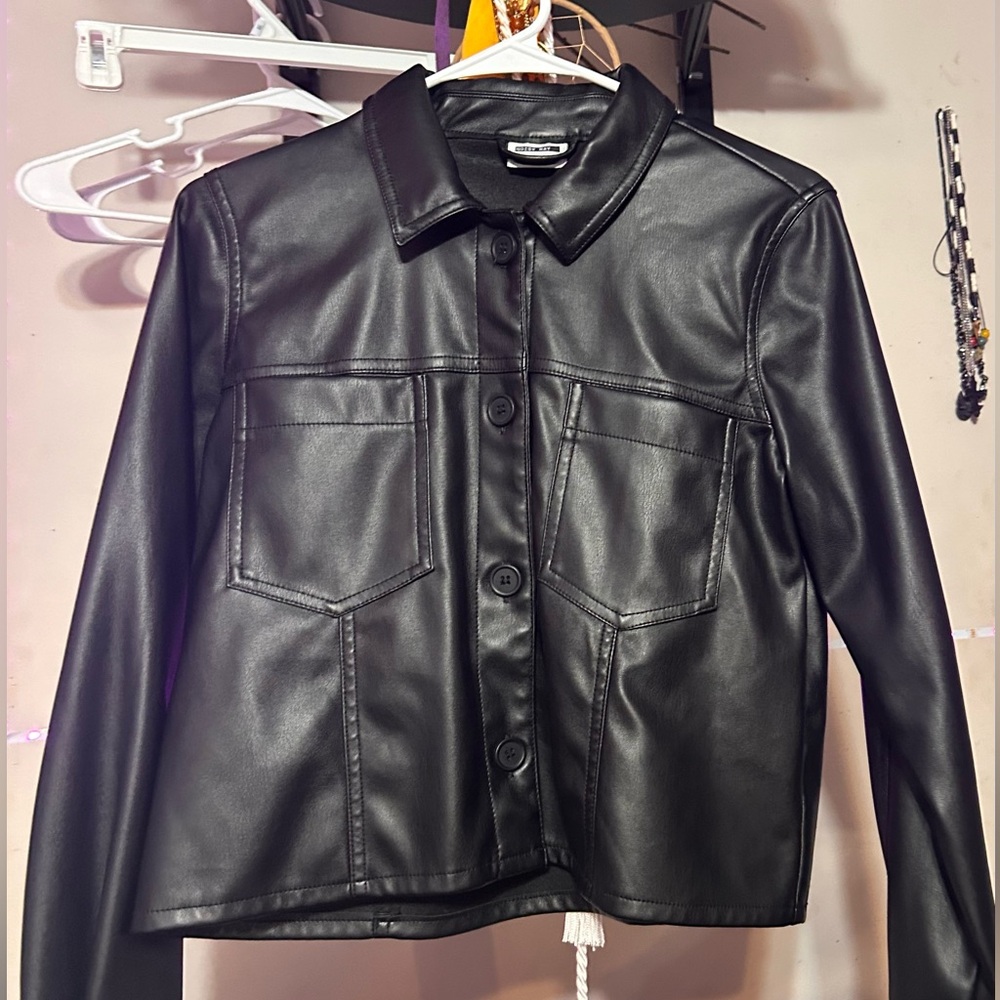 Leather Jacket Noisy May S